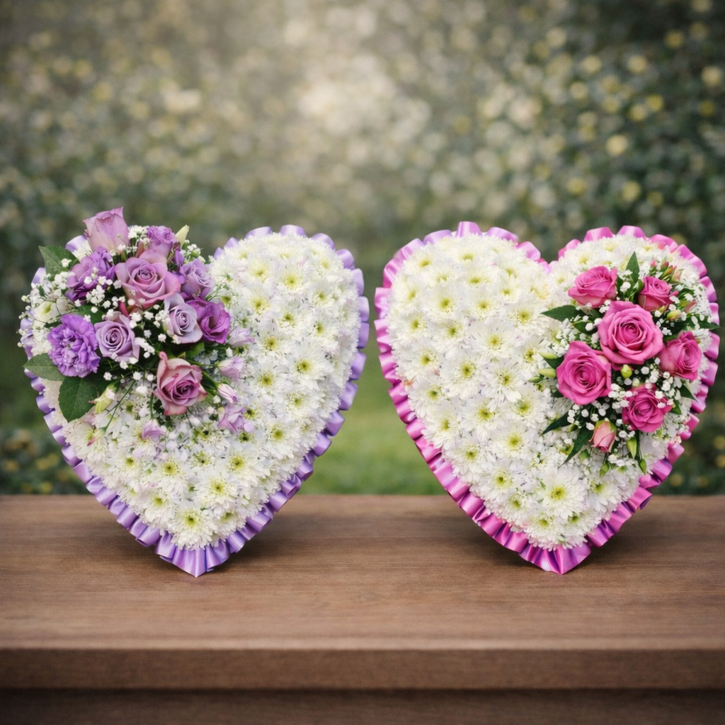 Heart Funeral Tribute