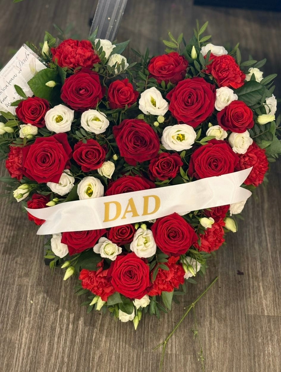 Dad Heart Funeral Tribute