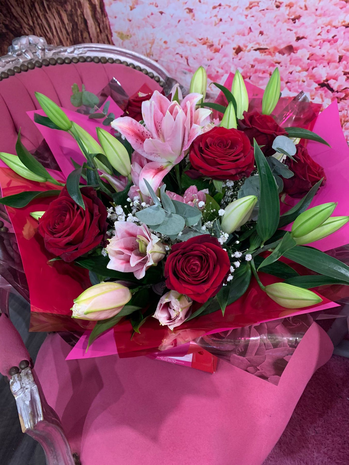 Lily & Rose Bouquet 🌹💗